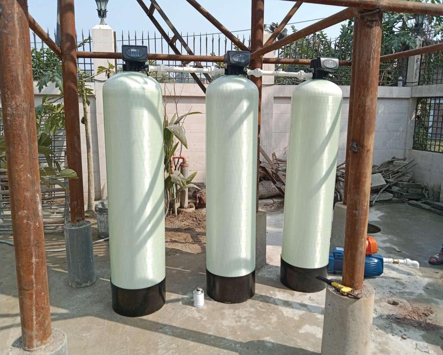 Water filtration tanks — Bashundhara R/A — Bashundhara R/A